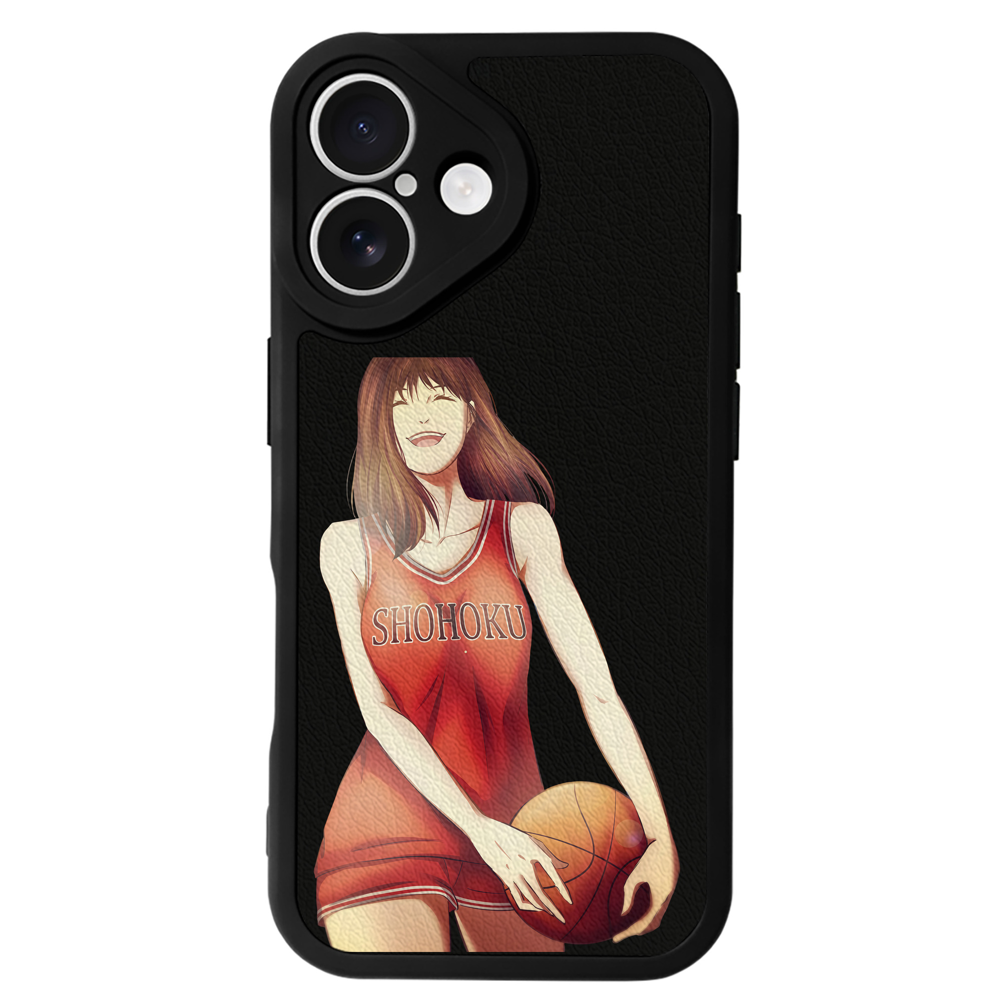 （画像用） SLAM DUNK／スラムダンク 【iPhone 16シリーズ対応】シリコンスマホケース（レザー調） 材質：シリコン